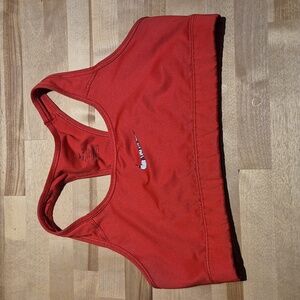 Nike Red Medium Sports Bra